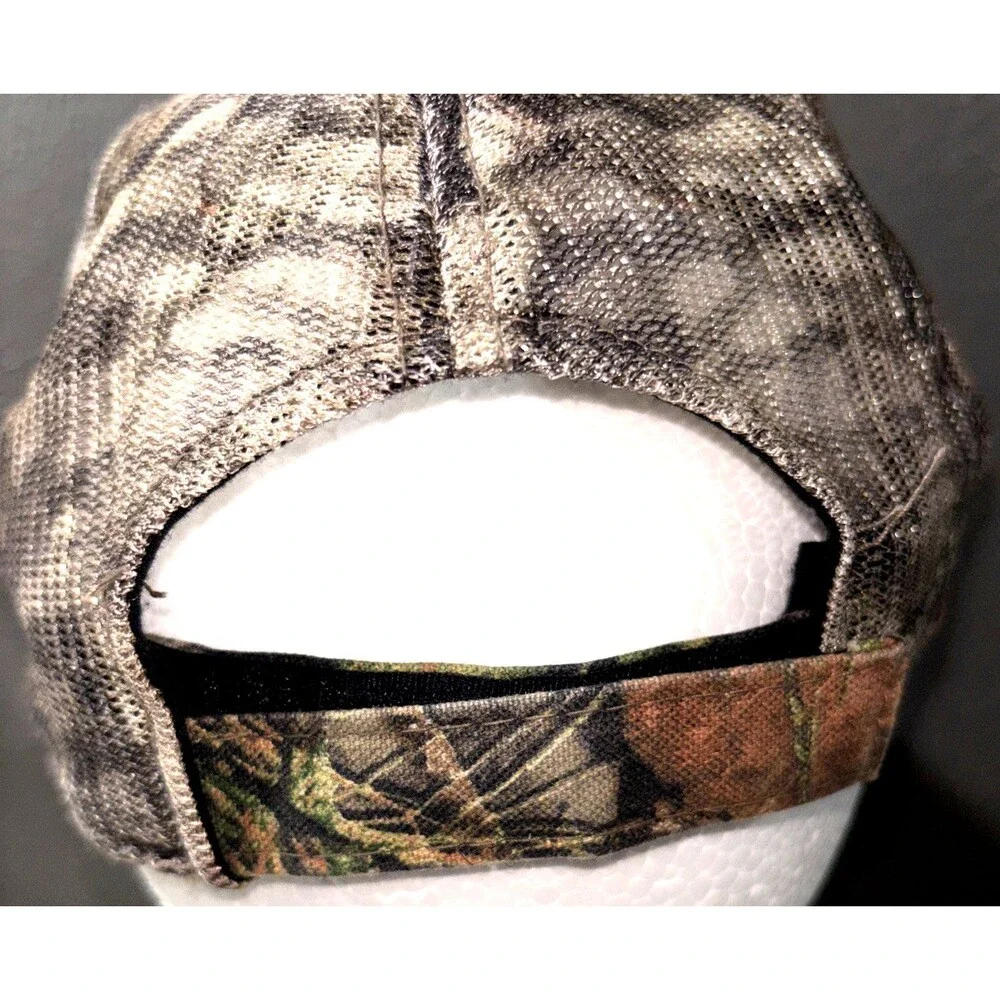 Mossy Oak Camouflage Logo Trucker Cap AOP CAMO Embroidered Logo